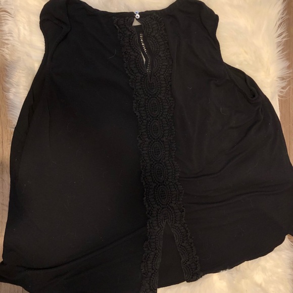 Daniel Rainn Black Crochet Blouse Size 3x - Picture 5 of 5